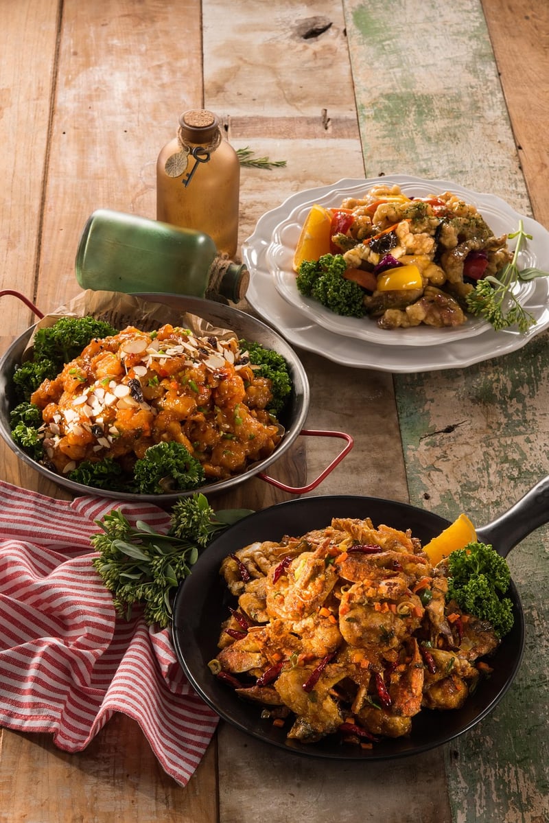 Fusion cuisine creations